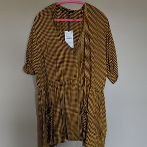 BN Zara premium flowy baby doll tunic/dress